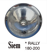Rally-Sprint-Etc Headlight Siem 130mm Italian