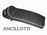 Original Spec Ancillotti Dual Seat With White Piping 