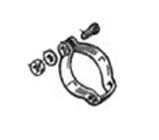 Frame - Tube Chrome Cable Guide Clamp S/1-2