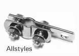 Chrome Universal Spotlight Clamp