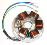 Stator Plate Points/Condesor Px Mk1 12v 3-Wires