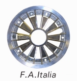 Vespa Alloy & Chrome Wheel Rim