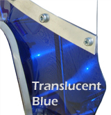Lambretta SX-TV Fly Screen Translucent Blue
