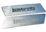GP Side Panel Grills Laser Cut Lambretta S/S Polished