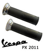 Handlebar Grips Px 2011 Black Piaggio 24mm