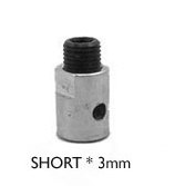 Short Gear Trunnion 3mm S/1-2-3-GP Italian