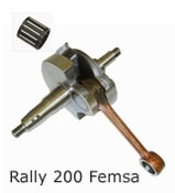 Rally 200 Femsa Std Italian Crank & S/End Bearing 16mm