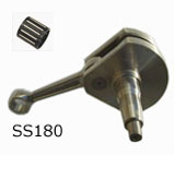 SS180 Std Italian Crank & S/End Bearing 16mm