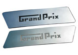 Grand Prix Side Panel Grills Laser Cut S/S Polished