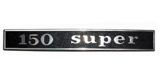 Vespa 150 Super  Rear Frame Badge Italian