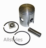 Vespa 50 Std Piston Kit 38.4mm Gudgeon Pin 12mm