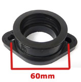Flange Type Inlet Rubber Dellorto PHBL 24-26mm