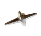 Polished Alloy 4 Point Star Accessorie/Grommet