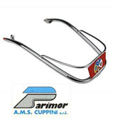 Cuppini Chrome Mudguard Bumper Bar Red Rally-Etc