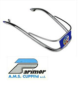 Cuppini Chrome Mudguard Bumper Bar Blue Rally-Etc