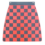 Red & Black Check Mudflap