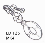 LD 125 Mk4 Carb Choke Plate Innocenti N.O.S