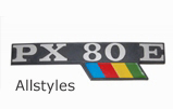 PX 80 Efl Side Panel Badge Italian