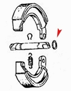 Vespa Brake Cam O`Ring 12 x 2mm