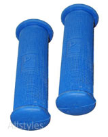 Handlebar Grips Sprint-Rally-Etc 24mm Blue Hard Rubber