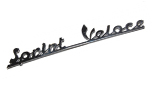 Vespa Sprint Veloce Rear Frame Badge Italian