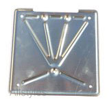 Pressed Alloy Number Plate Holder GS150-VL1-Etc 180 x 180mm