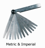 10 Blade Imperial & Metric Feeler Gauge