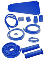 Vespa Px Mark1 Blue Rubber Kit
