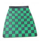 Green & Black Check Mudflap