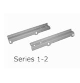 Frame-Brake Pedal Floor Supports S/1-2