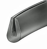 Lambretta Tool Box Door Rubber Trim Black 550 x 3.5mm