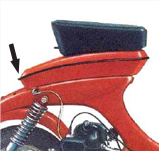 Vega Petrol Tank Rubber Trim