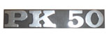 PK 50 Side Panel Badge Italian