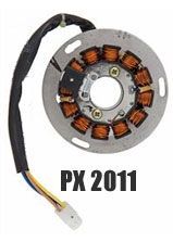 Stator Plate 12v Px 2011 Models 4-Wires Italian