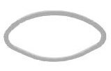 Vespa Clam Shell Italian Grey Speedo Seal