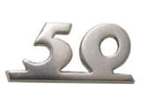 Vespa '50' Legshield Badge