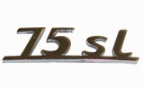 Vega 75SL Legshield Badge Italian