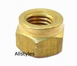 Lambretta Brass Exhaust Nut M7