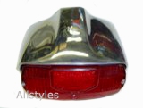 Late S-1 & S-2 Rear Light Unit Polished Alloy