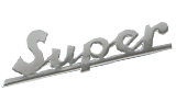 Vespa Super Scroll Badge