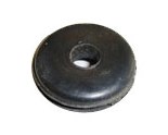 Vintage Petrol Lever Grommet Black Italian 20mm