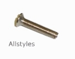 Full Threaded Raised Countersunk Screw M4 x 25mm S/S