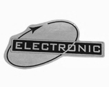 Lambretta GP Electronic Legshield Sticker Silver
