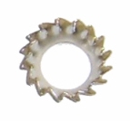 S/1-2-3 Headset Retaining Screw Serrated Washer S/S