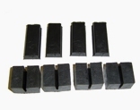 Petrol Tank Strap Rubbers Set-8  S/1-2 Italian