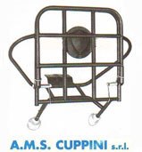 Vespa 90-Etc 2 in 1 Cuppini Chrome Rear Carrier