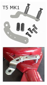for mounting mirrors for Vespa LML & Lambretta 3.25" W Clip clamp bracket 