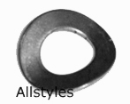 Rear Hub Nut Washer S/1-2-3