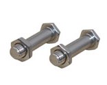 Lambretta Fork Link Bolts & Nuts Polished Stainless M12 x 50mm