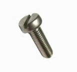 Full Threaded Slotted Cheese Head Screw M4 x 10mm S/S